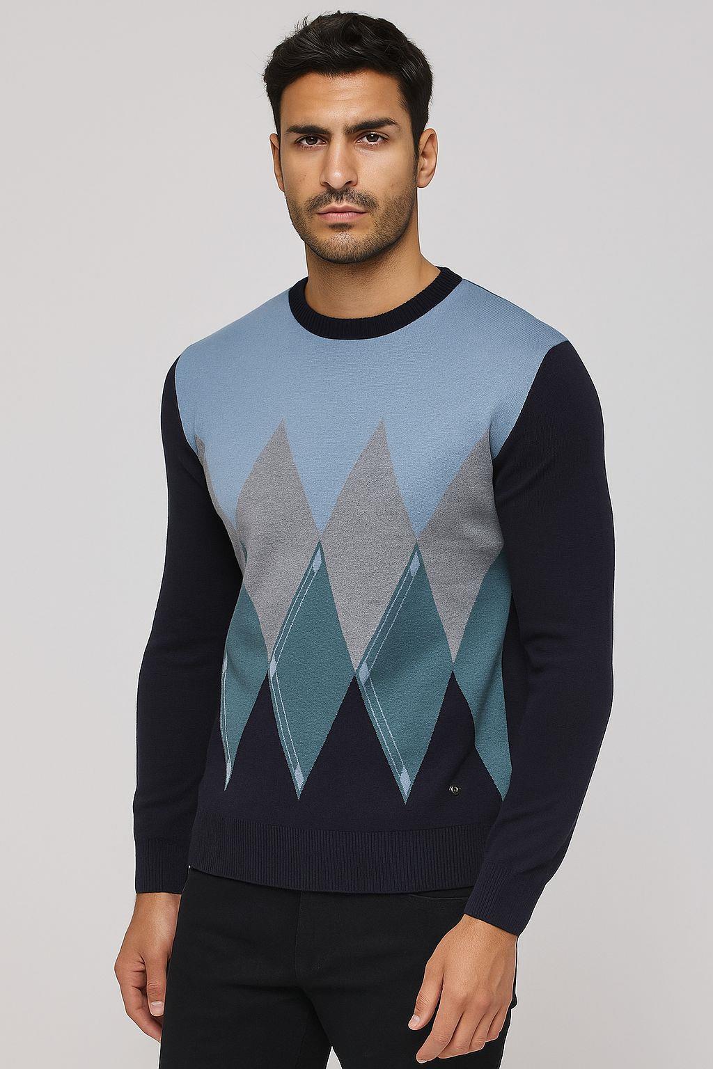 یقه گرد لوزی NCS